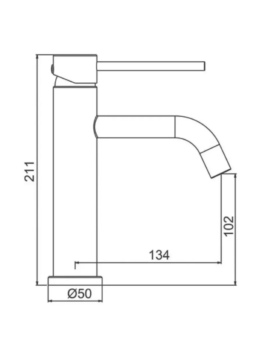 Смеситель для раковины F10807-9 Frap 192063623 купить в интернет-магазине  Wildberries