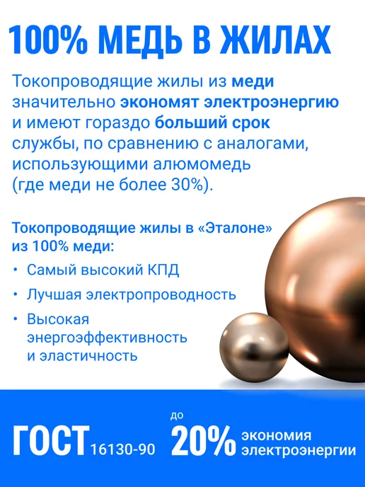 Тепло и Точка Греющий кабель Эталон 5 м 16 Вт м с UV-защитой, на отрез, 8 м, 16 Вт, фото 4
