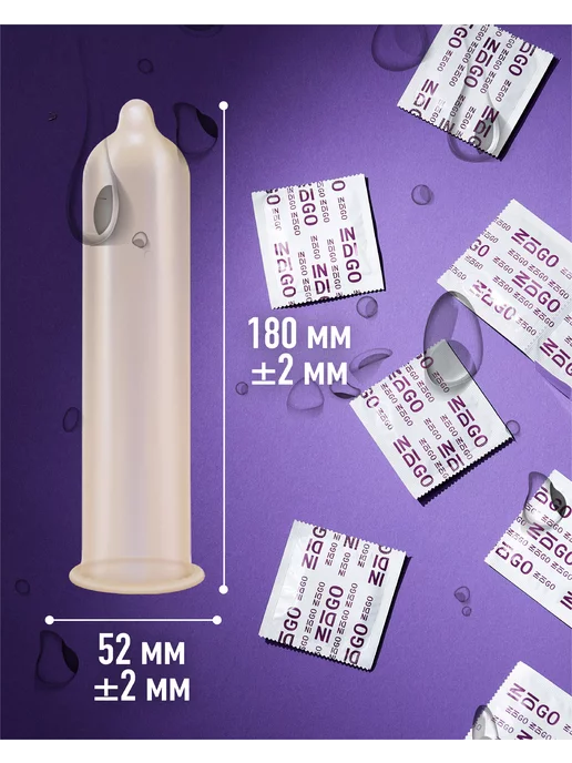 INDIGO CONDOMS Презервативы Mix Fun 15 штук, 15 шт, фото 3