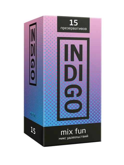 INDIGO CONDOMS Презервативы Mix Fun 15 штук, 15 шт, фото 7