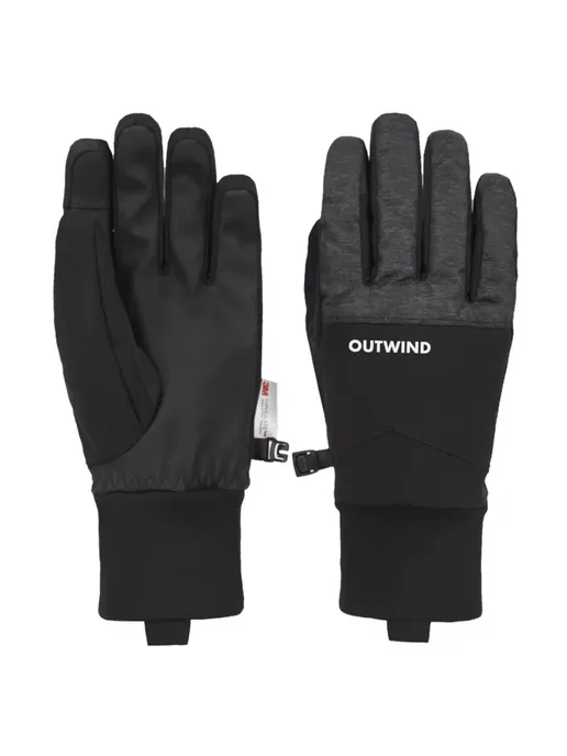 OUTWIND Перчатки для горных лыж и сноуборда Shake Gloves, черный
