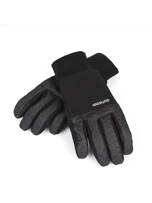 OUTWIND Перчатки для горных лыж и сноуборда Shake Gloves, черный, фото 7