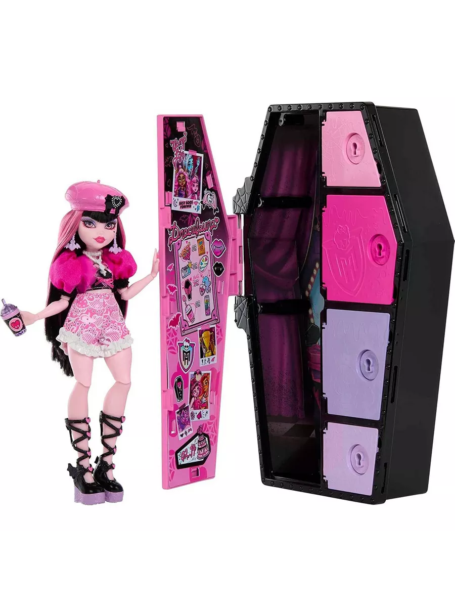 Шкаф музыкальный Монстер Хай (Monster High), Эксклюзивный шкафчик под девичьи секретики.