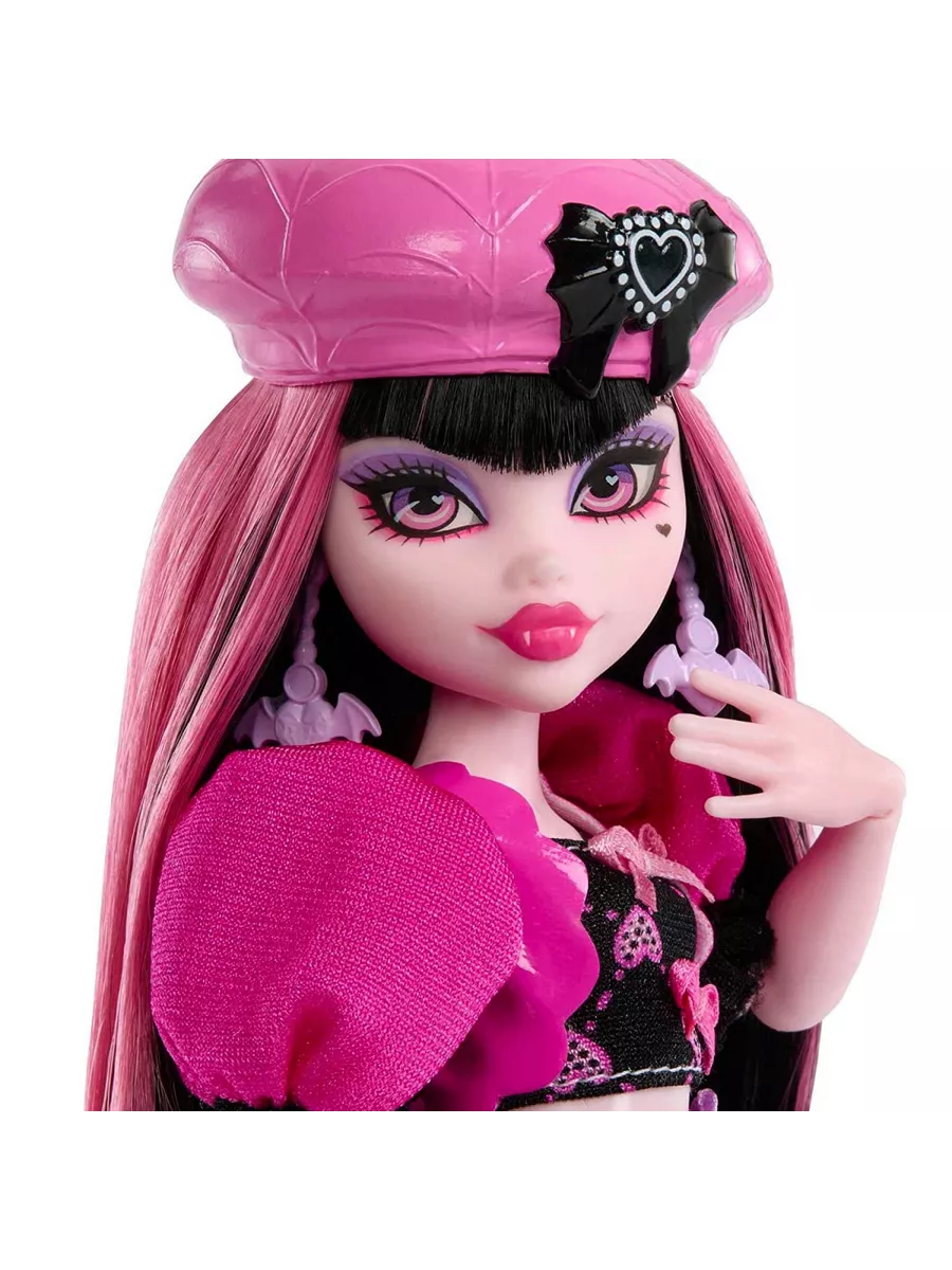 Монстер Хай Дракулаура со шкафом для переодевания Monster High 192101170  купить в интернет-магазине Wildberries