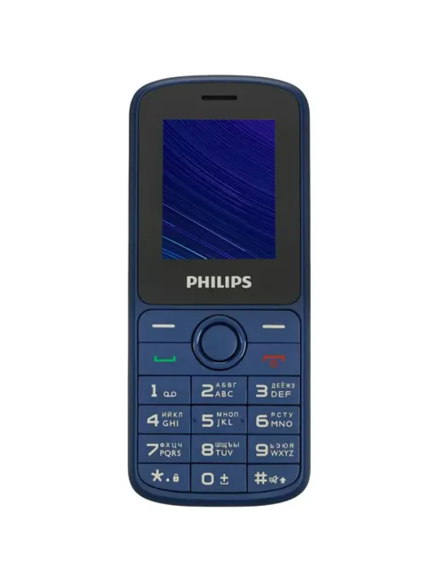 Сотовый телефон Philips Xenium E2101 синий ilyakrass_shop 192104309 купить  за 2 752 ₽ в интернет-магазине Wildberries