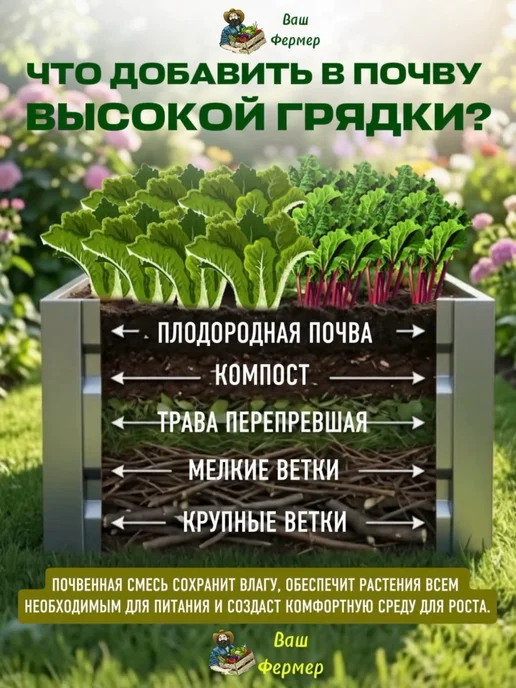 ВАШ ФЕРМЕР Грядка оцинкованная 0,80х1х0,40 м, 1x0.40 м, 0,4 м, фото 6