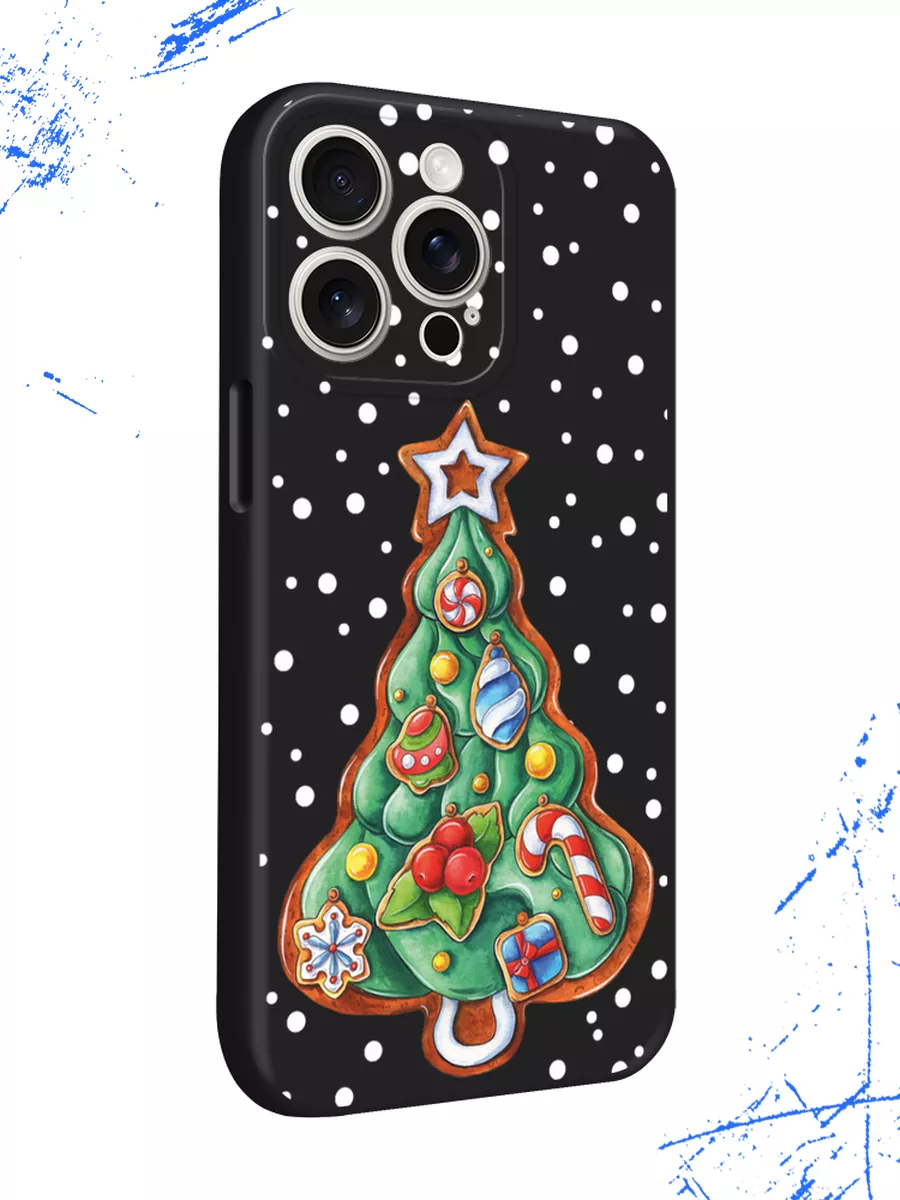 Новогодний чехол на iPhone 15 Pro Max Lunka 192142964 купить за 447 ₽ в  интернет-магазине Wildberries