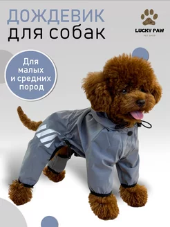 Одежда для собак дождевик LuckyPaw 192156093 купить за 900 ₽ в интернет-магазине Wildberries