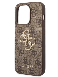 Чехол на iPhone 15 Pro из экокожи PU leather GUESS 192189013 купить за 2 551 ₽ в интернет-магазине Wildberries