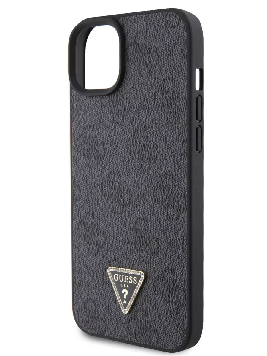 Чехол на iPhone 15 Plus из экокожи PU leather GUESS 192189117 купить за 1  980 ₽ в интернет-магазине Wildberries