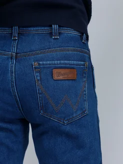 Джинсы прямые классические утепленные Wrangler 192273949 купить за 3 118 ₽ в интернет-магазине Wildberries