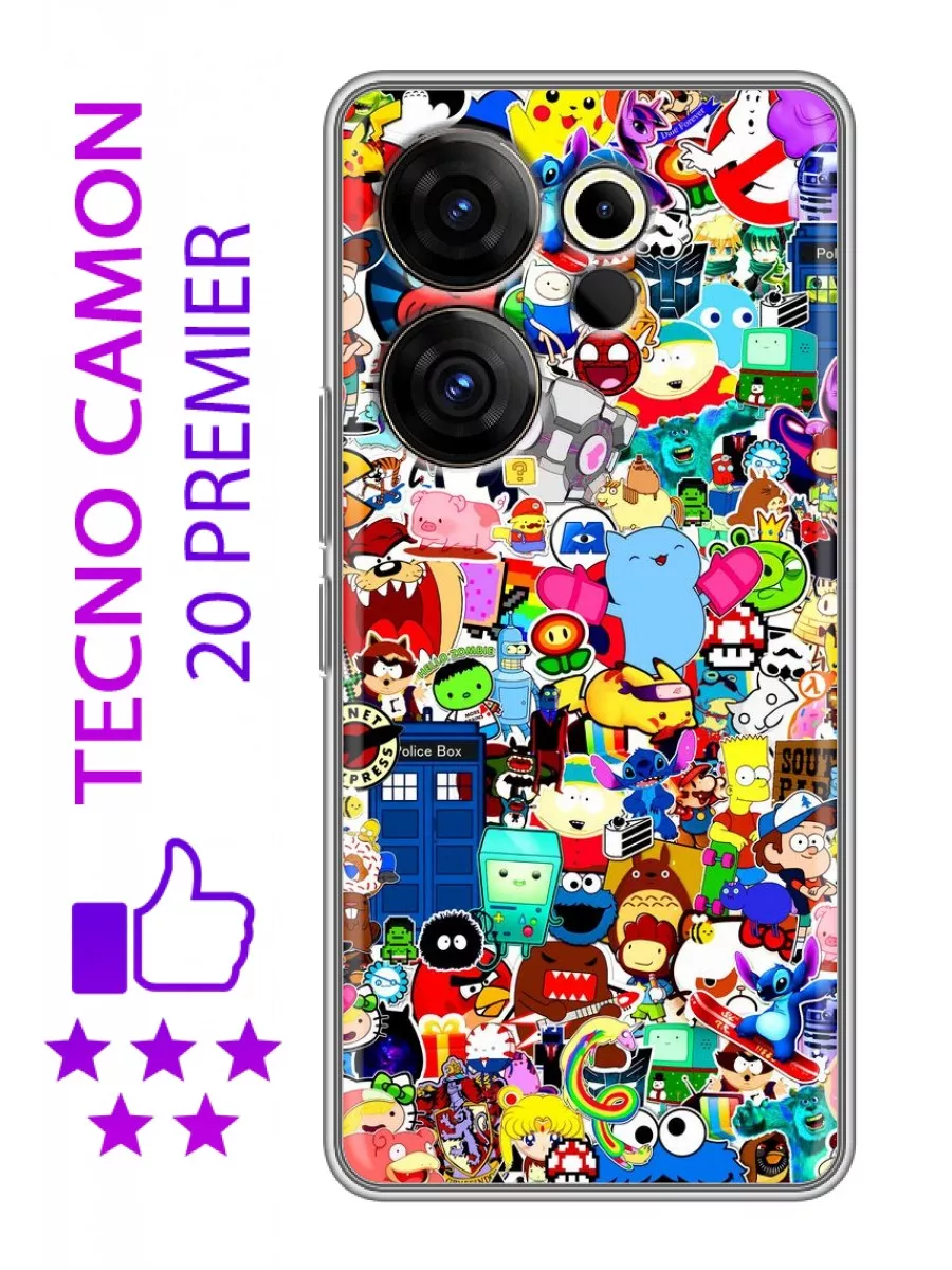 Чехол на Tecno Camon 20 Premier/Текно 20 Премьер Tecno 192292207 купить за  239 ₽ в интернет-магазине Wildberries