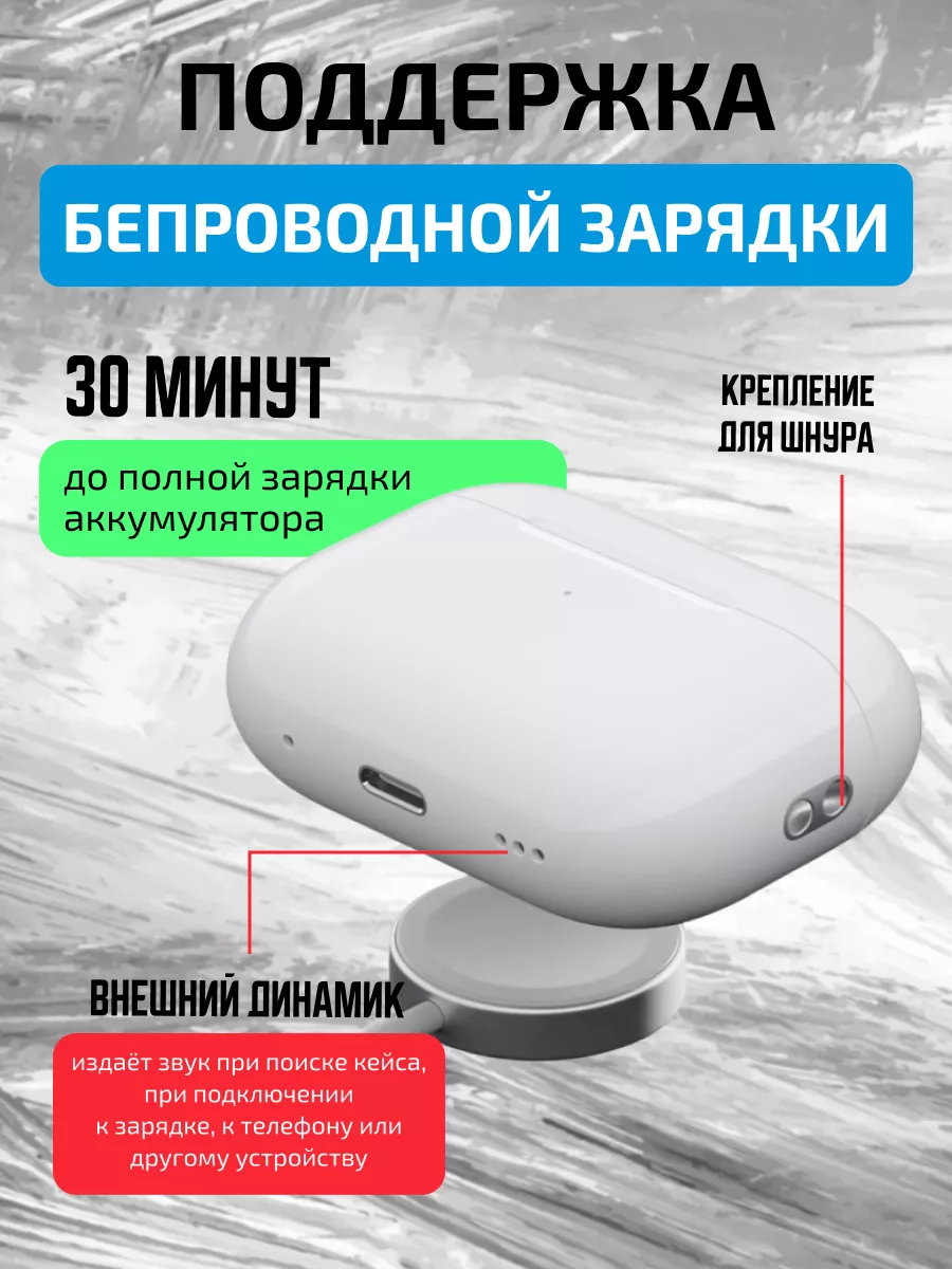 Наушники Беспроводные микрофоном A.pods 2pro iphonе android Lux Electronics  192330484 купить за 1 886 ₽ в интернет-магазине Wildberries