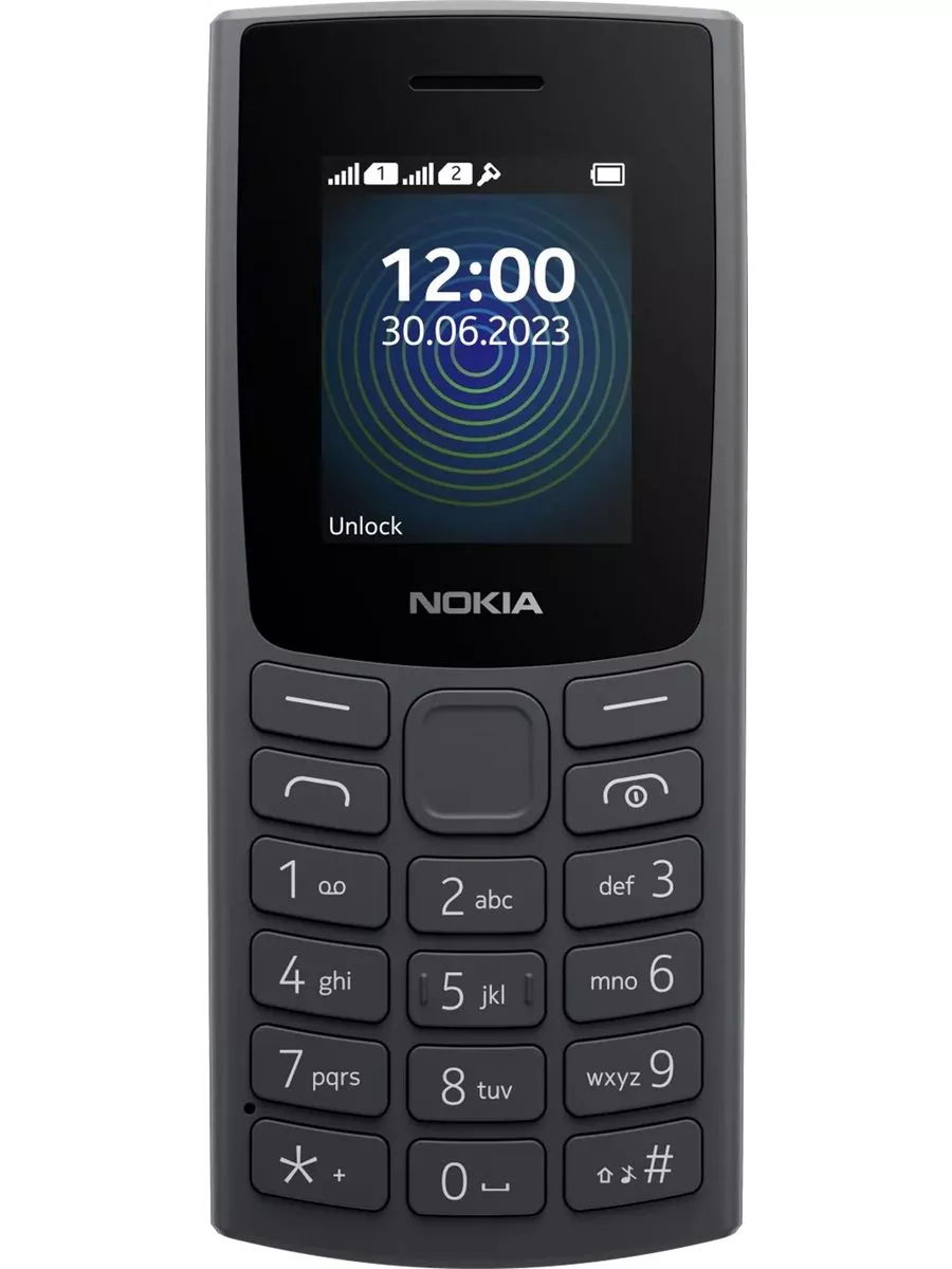 Мобильный телефон Nokia 110 DS (TA-1567) черный Nokia 192346519 купить за 2  789 ₽ в интернет-магазине Wildberries