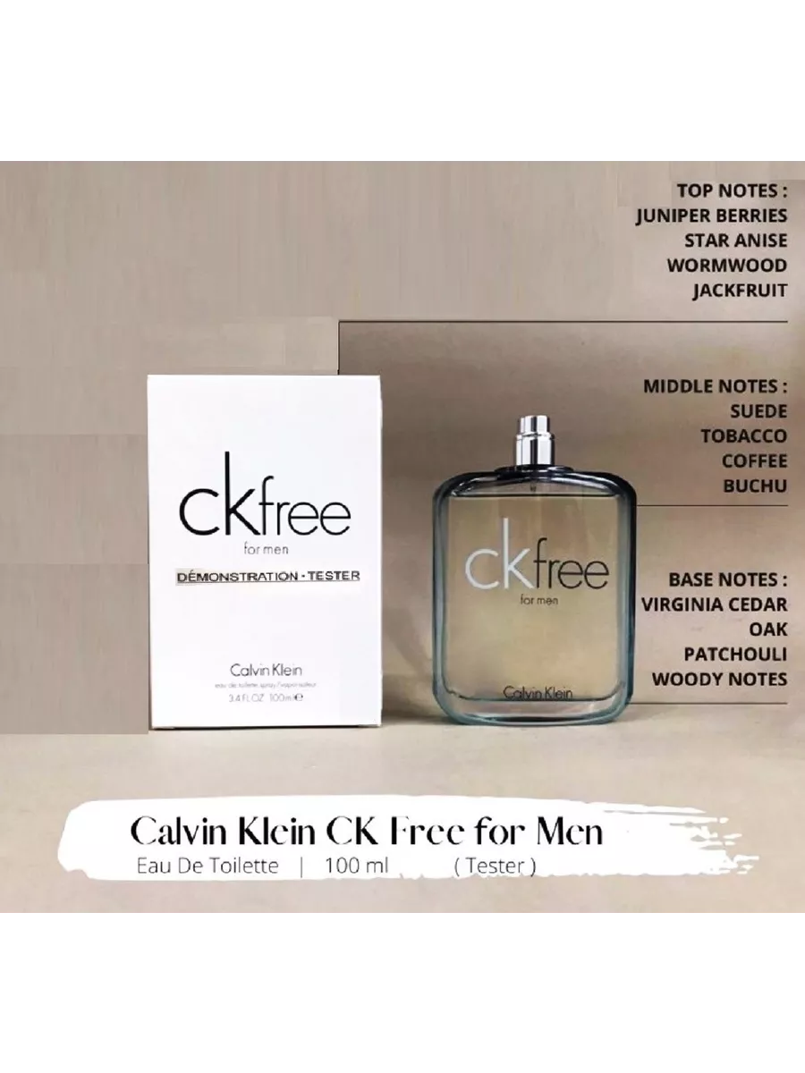 TE CK FREE FOR MEN CALVIN KLEIN 100 ML LUCKY SHOPOGOLIC 192364420 1 697 Wildberries