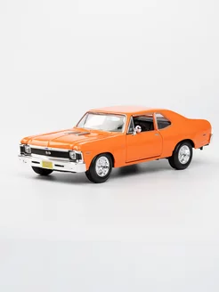 Игрушка детская машинка металлическая Chevy Nova SS Coupe