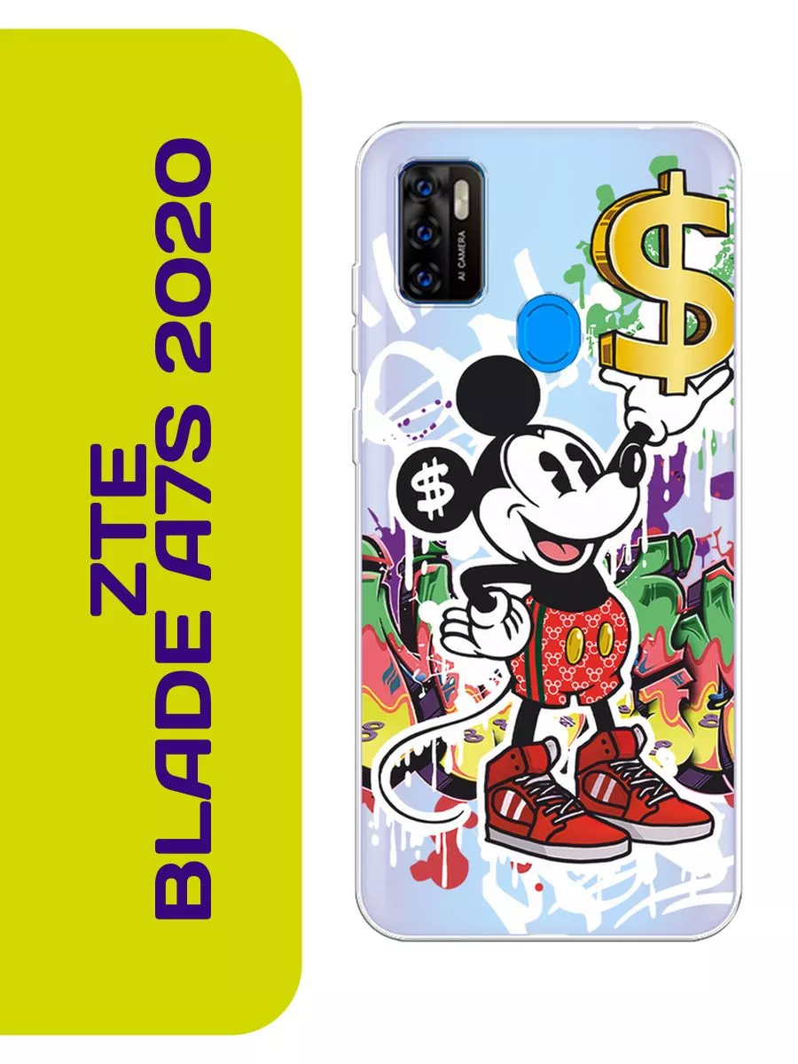 Чехол на ZTE Blade A7s 2020 с принтом ZTE 192455313 купить за 319 ₽ в  интернет-магазине Wildberries