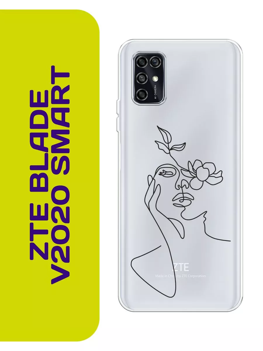 Чехол на ZTE Blade V2020 Smart с принтом ZTE 192481104 купить за 349 ₽ в  интернет-магазине Wildberries