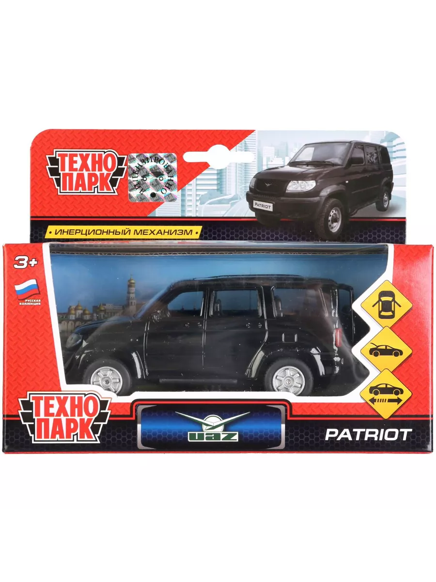 Машина UAZ Patriot 12 см Технопарк 192516442 купить за 628 ₽ в  интернет-магазине Wildberries