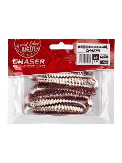 Akkoi Приманка CHASER 75мм цвет SC30 (1 пачка - 10 шт), 10 шт, фото 5