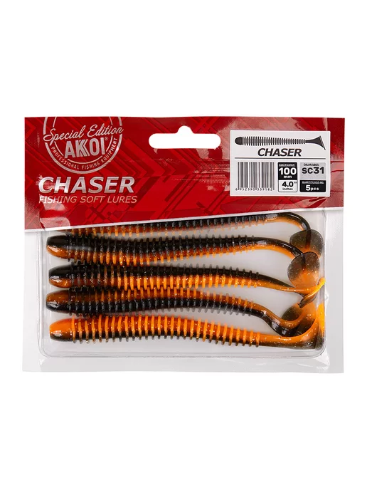 Akkoi Приманка CHASER 100мм цвет SC31 (1 пачка - 5 шт), 5 шт, фото 5