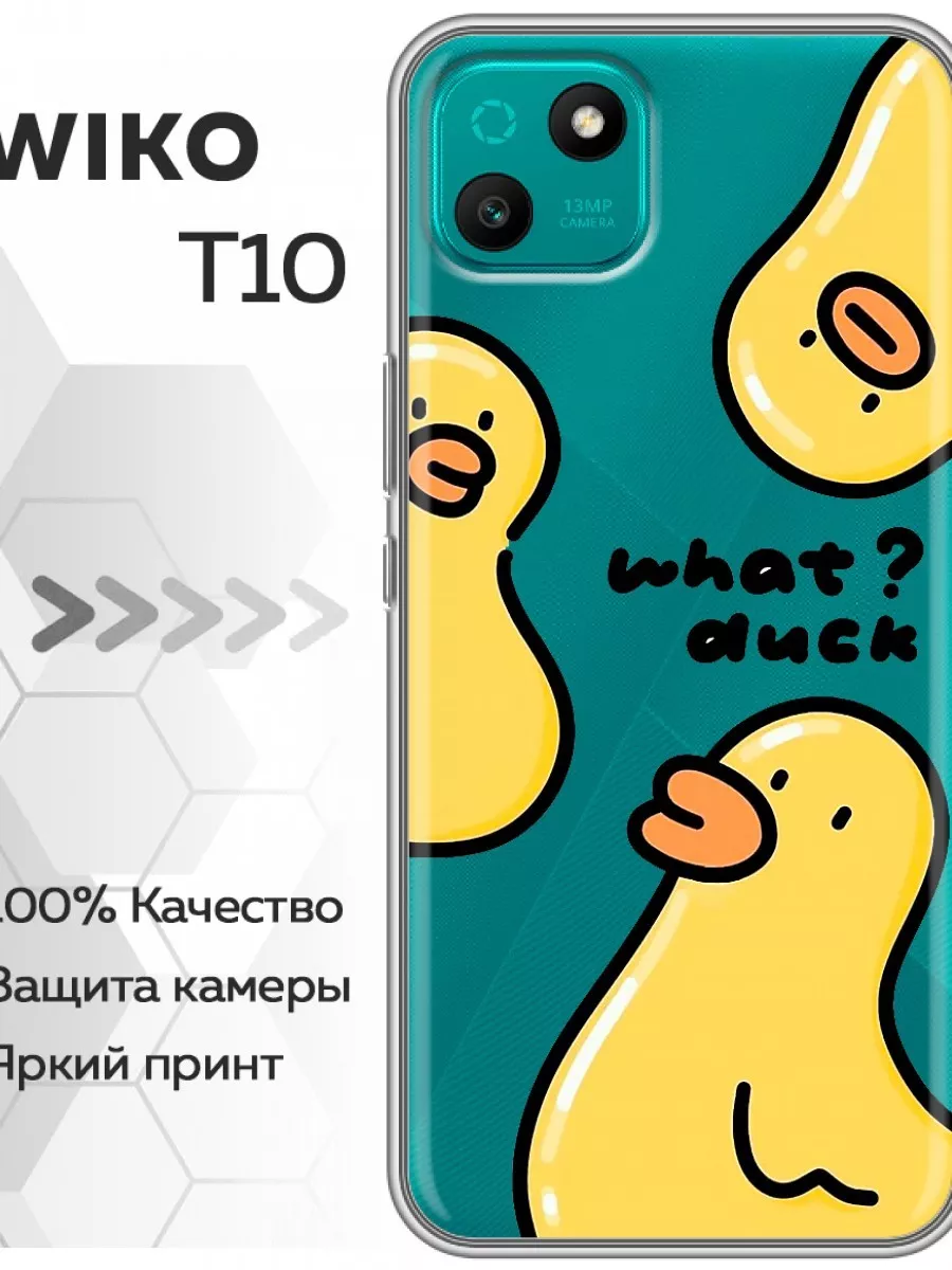 Marketclub Прозрачный чехол на Wiko T10 Вико Т10