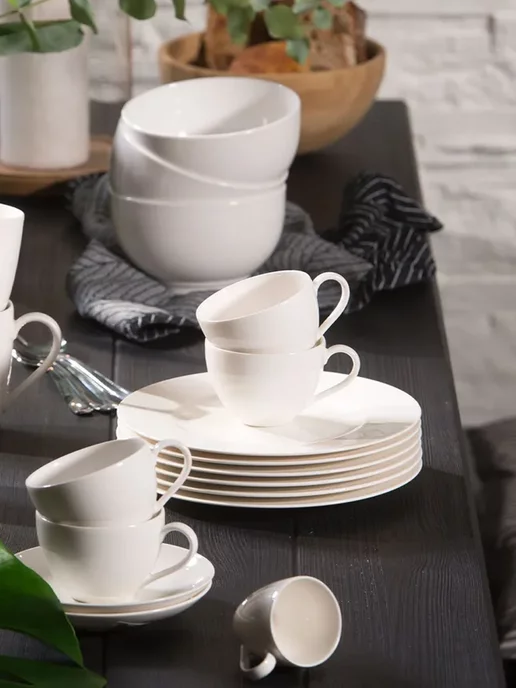 vivo - Villeroy & Boch Group Салатная тарелка 22 см, Basic White VIVO, белый, фото 2
