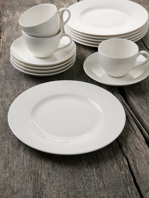 vivo - Villeroy & Boch Group Обеденная тарелка 27 см, Basic White VIVO, белый, фото 2