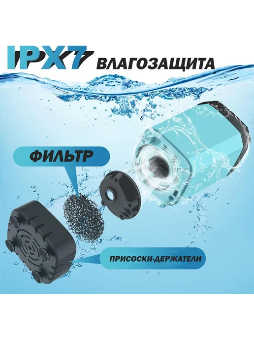 Portable Shower Портативный походный душ 6000 mAh 2 режима, 6000 мАч, фото 7