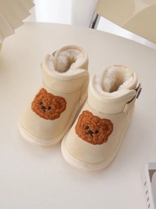 Just baby Угги зимние ботинки для малышей, белый, фото 5