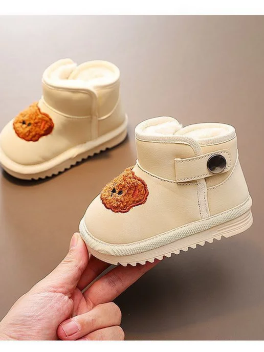 Just baby Угги зимние ботинки для малышей, белый, фото 6