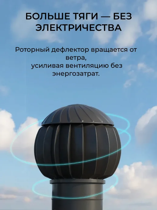 ERA Комплект вентиляционной системы 125-160 для битумной кровли, черный, фото 4