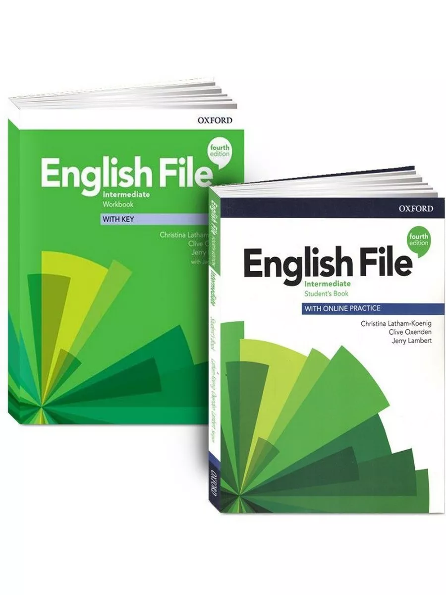 English File Intermediate 4th edition. ПОЛНЫЙ КОМПЛЕКТ Oxford University  Press 192563645 купить в интернет-магазине Wildberries