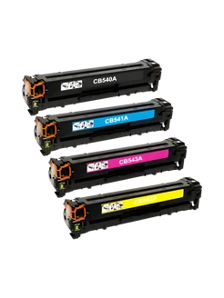 Картриджи CB540A-CB543A для HP LJ CP1510, LJ CP1510 Цифровой квадрат 192567427 купить за 5 520 ₽ в интернет‑магазине Wildberries