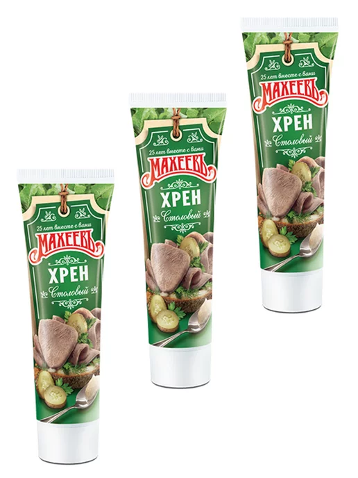 МахеевЪ Хрен столовый, 3шт по 100г, 3 шт, 100 г, фото 2