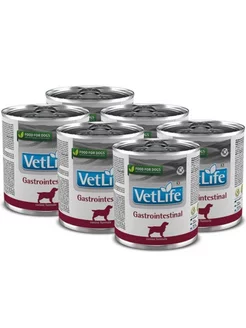 Корм влажный Vet Life Dog Gastrointestinal 6шт*300г FARMINA 192576626 купить за 1 879 ₽ в интернет-магазине Wildberries