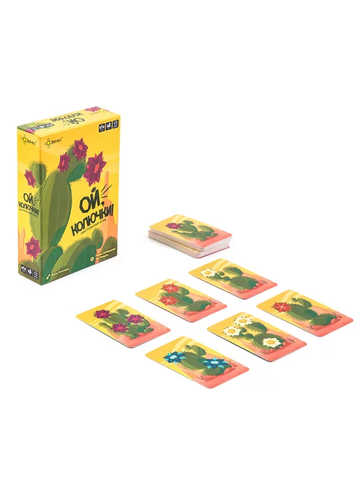 Эврикус Настольная игра "Ой, Колючки!", красный, фото 2