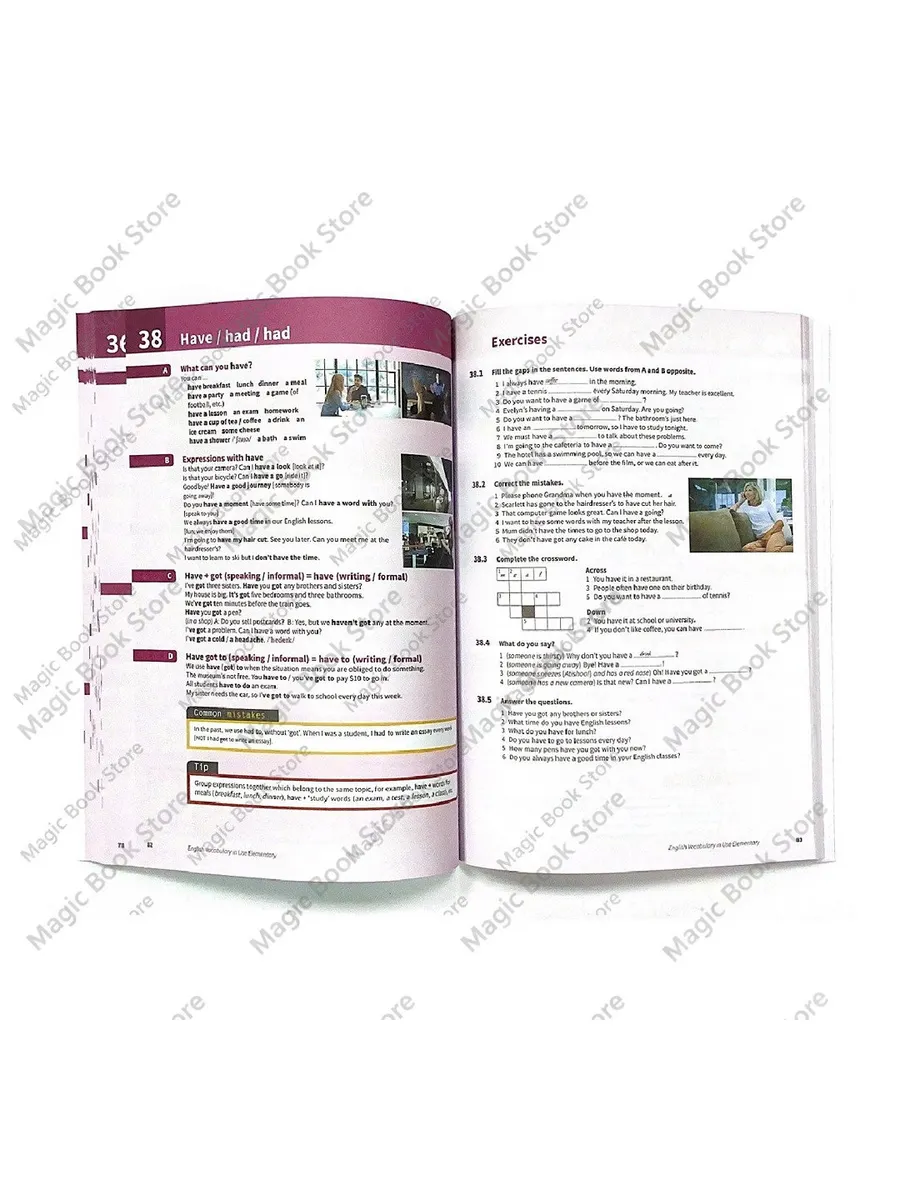 Cambridge University Press English Vocabulary In Use Elementary A5.