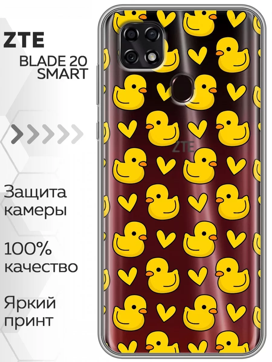 Прозрачный чехол на ZTE Blade 20 Smart/ЗТЕ Блейд 20 Смарт ZTE 192602806  купить за 290 ₽ в интернет-магазине Wildberries