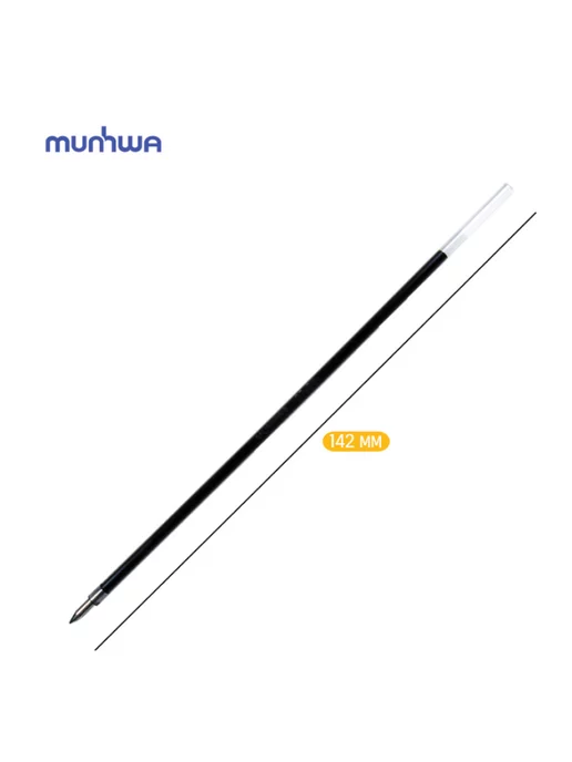 MunHwa Стержень шариковый 24 шт Option MC Gоld 0,5мм синий, 24 шт, фото 3