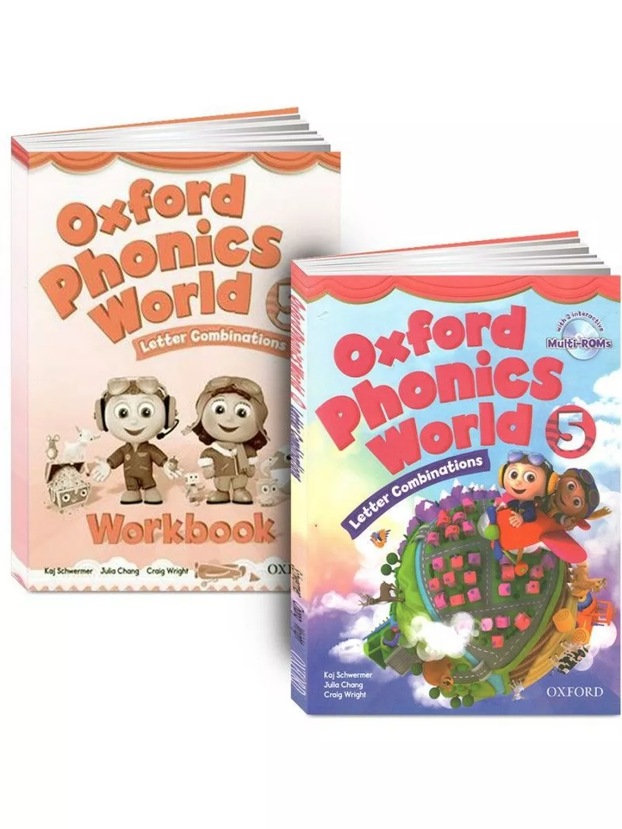 Oxford Phonics World 5. Учебник + Рабочая Тетрадь + CD/DVD Oxford  University Press 192623094 купить за 685 ₽ в интернет-магазине Wildberries