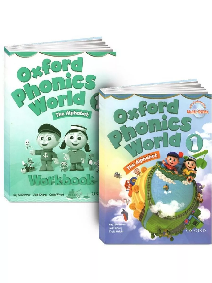 Oxford Phonics World 1. Учебник + Рабочая Тетрадь + CD/DVD Oxford  University Press 192623263 купить в интернет-магазине Wildberries