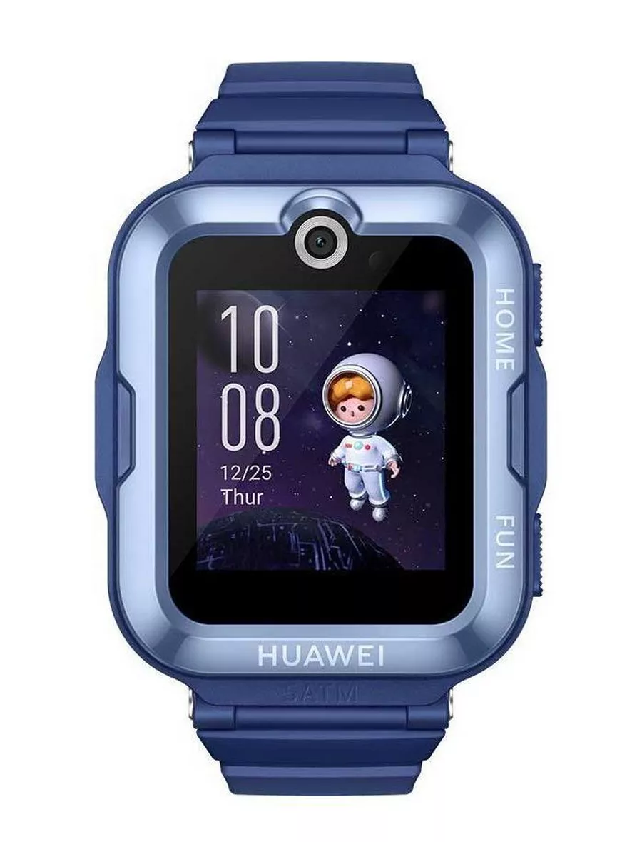 Детские умные часы Kids 4 Pro ASN-AL10 Blue Huawei 192659333 купить за 9  956 ₽ в интернет-магазине Wildberries