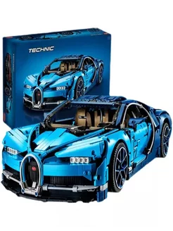 Technic Bugatti Chiron синий 4031 дет ZelGames 192670097 купить за 4 972 ₽ в интернет-магазине Wildberries