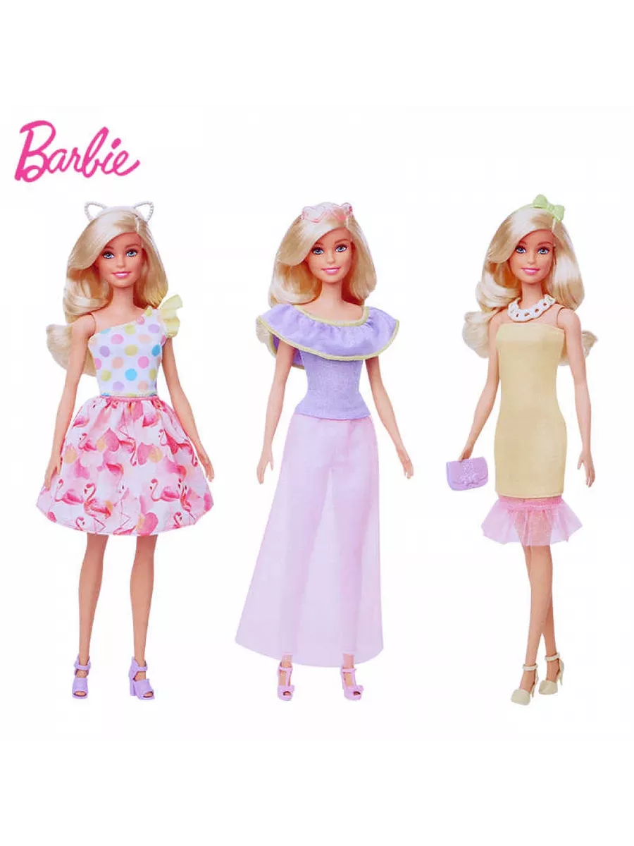 Кукла Barbie Набор Модной Одежды GFB83 Barbie 192688208 купить за 3 774 ₽ в  интернет-магазине Wildberries