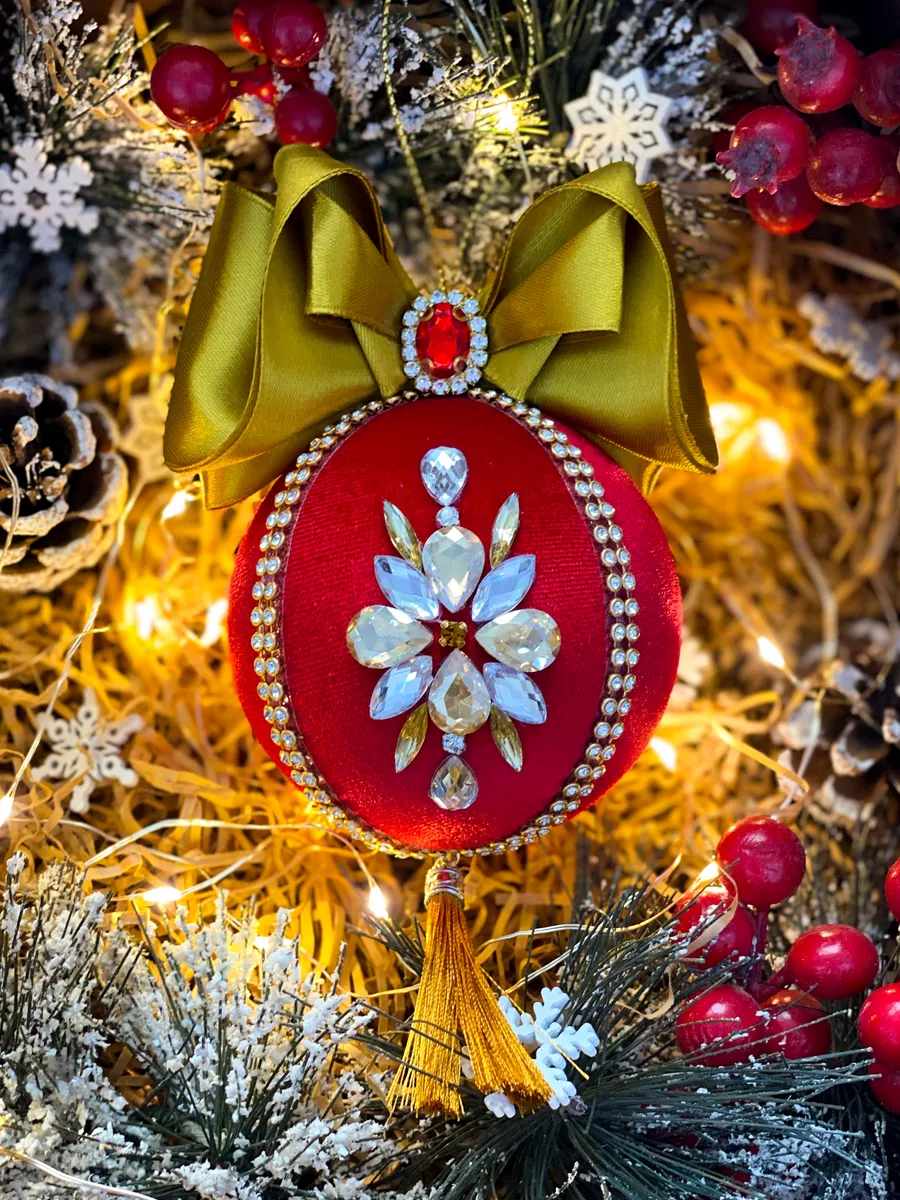 Новогодние елочные шары с росписью и рисунками - Купить в интернет магазине irhidey.ru