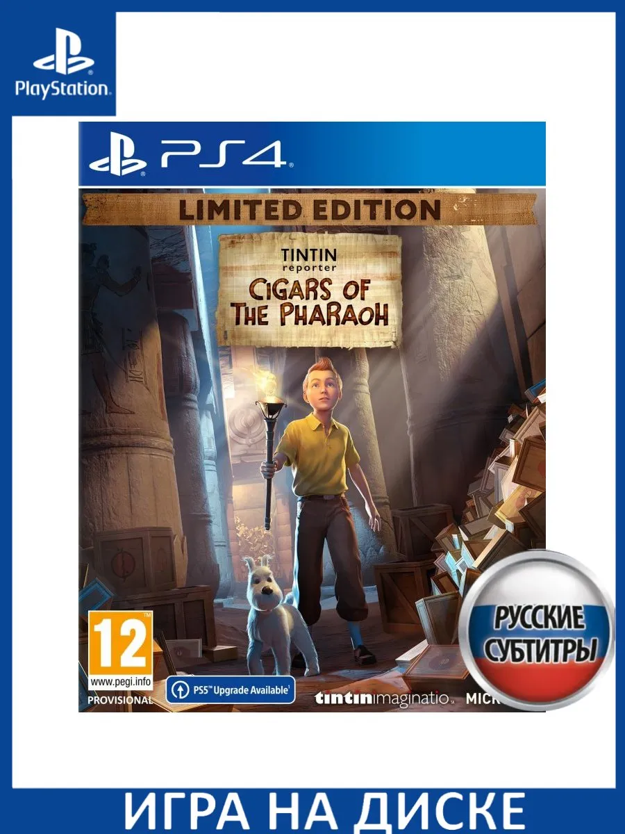 Jeu Tintin Reporter – Les Cigares Du Pharaon Pour PlayStation 4 PS4 – Neuf Sous Blister