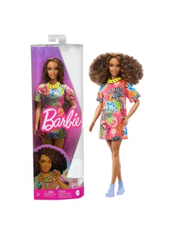 Кукла Barbie "Модница в ярком платье" HPF77 Barbie 192815696 купить за 1 738 ₽ в интернет-магазине Wildberries