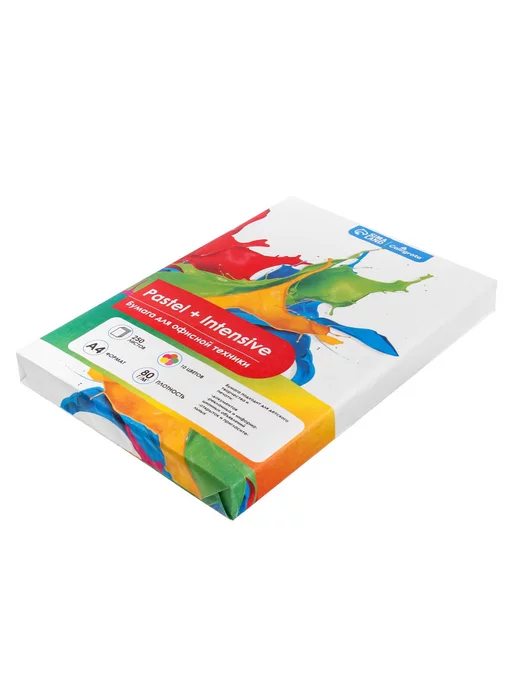 Бумага Calligrata Цветная A4, 80 г/м², 250 листов, 1 пачка