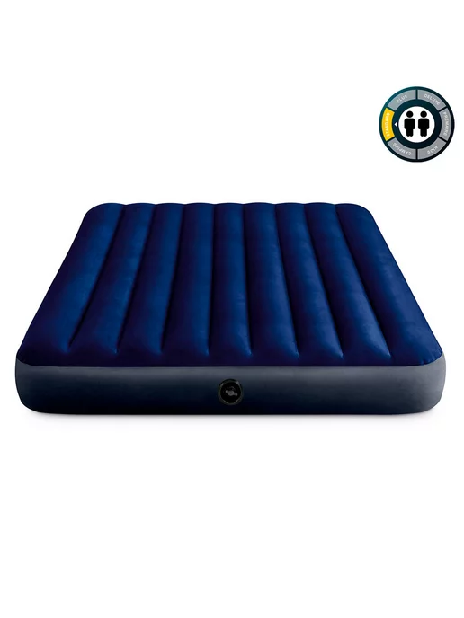 Intex Матрас надувной 183x203x25 см, 152x203x25 см, фото 8